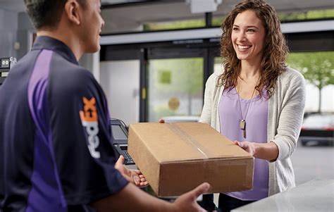 <b>FedEx</b> Office Print & Ship Center. . Holding package at fedex